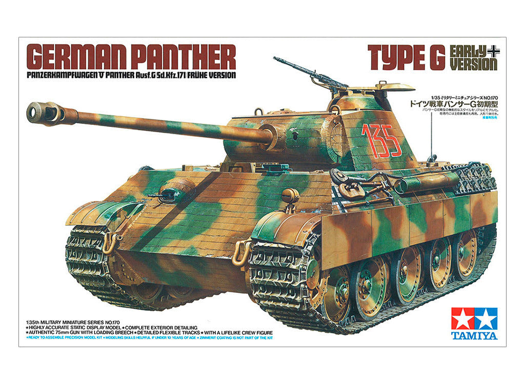 Tamiya 1:35 Panther Type G Early Version - 35170