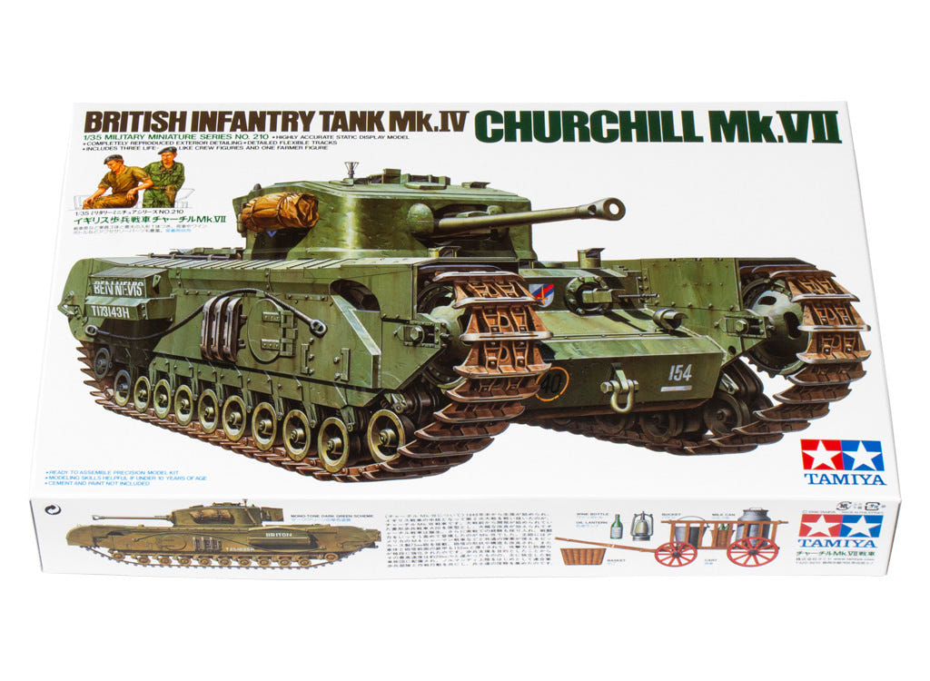 Tamiya 1:35 British Infantry Tank Churchill Mk.VII - 35210