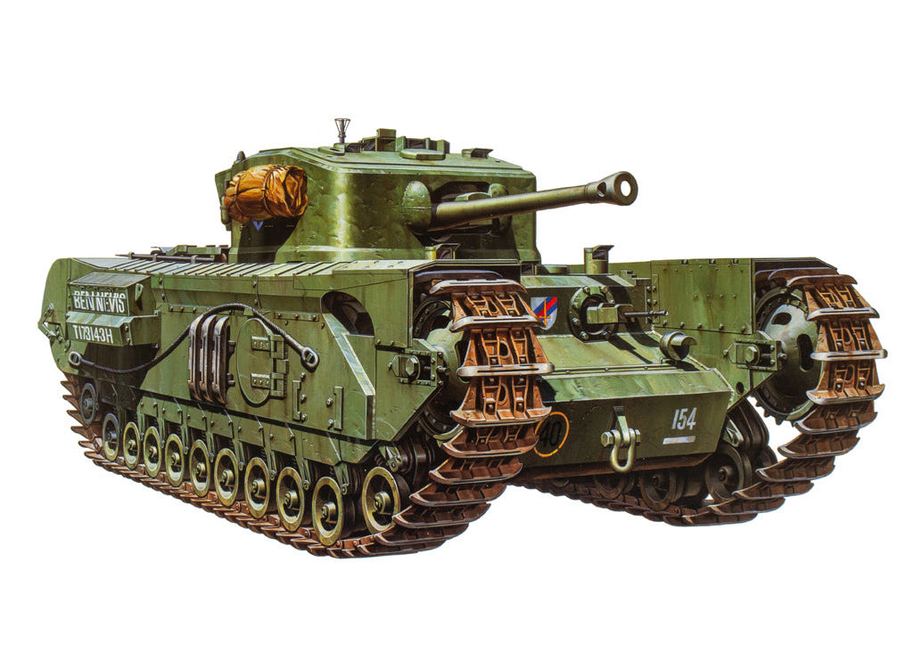 Tamiya 1:35 British Infantry Tank Churchill Mk.VII - 35210