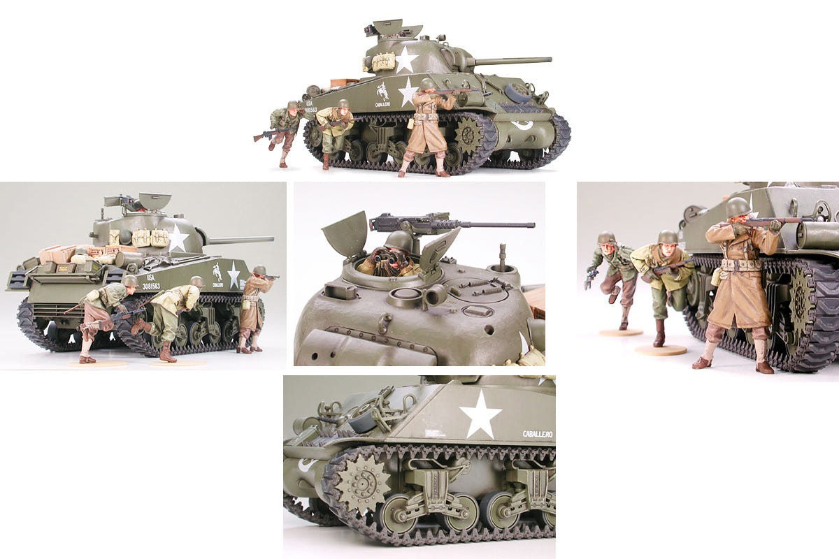 Tamiya 1:35 M4A3 Sherman 75mm Gun Late - 35250
