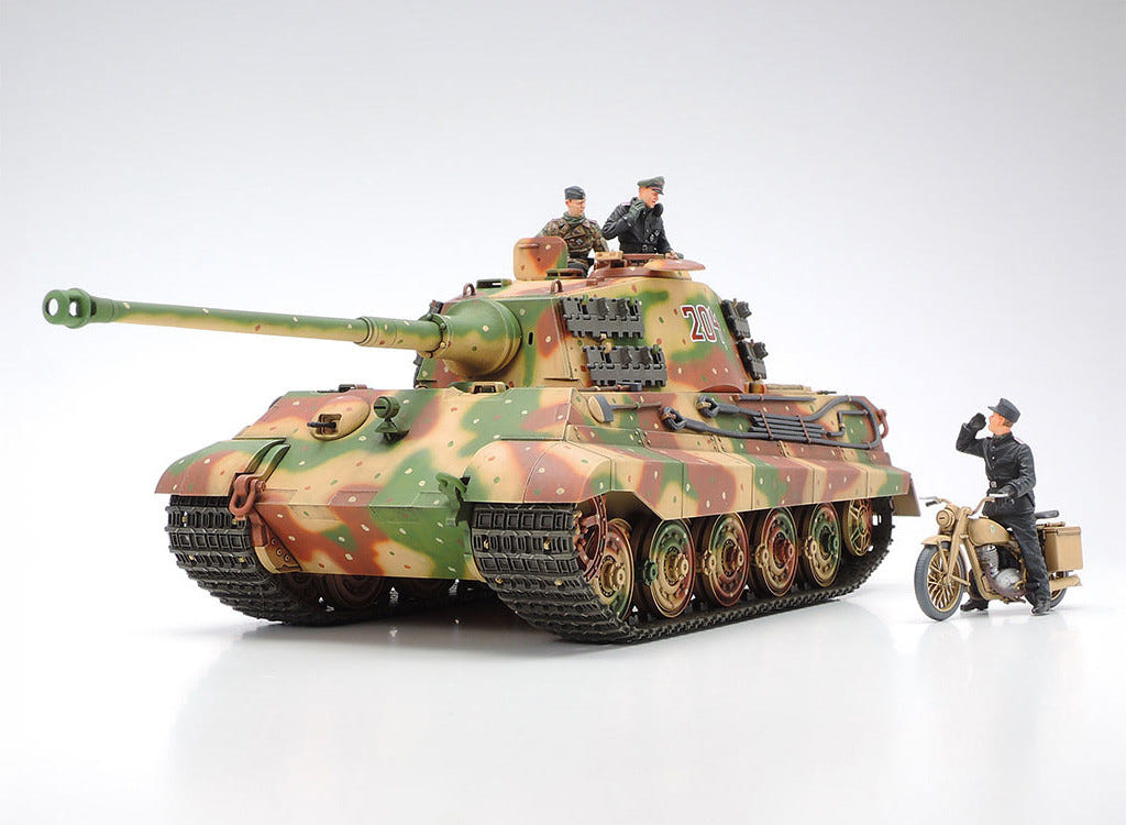 Tamiya 1:35 German King Tiger Tank (Ardennes Front) - 35252
