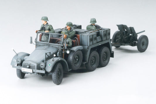 Tamiya 1:35 Krupp Towing Truck with 37mm Pak - 35259