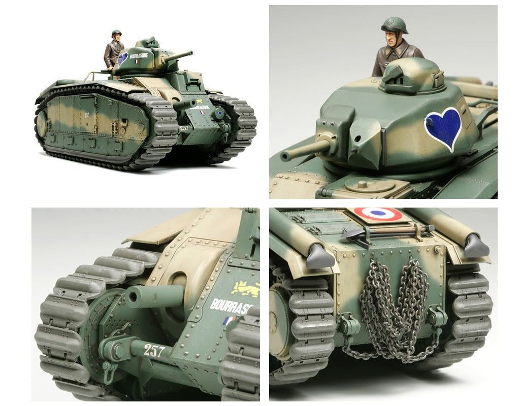 Tamiya 1:35 French Battle Tank B1 Bis - 35282