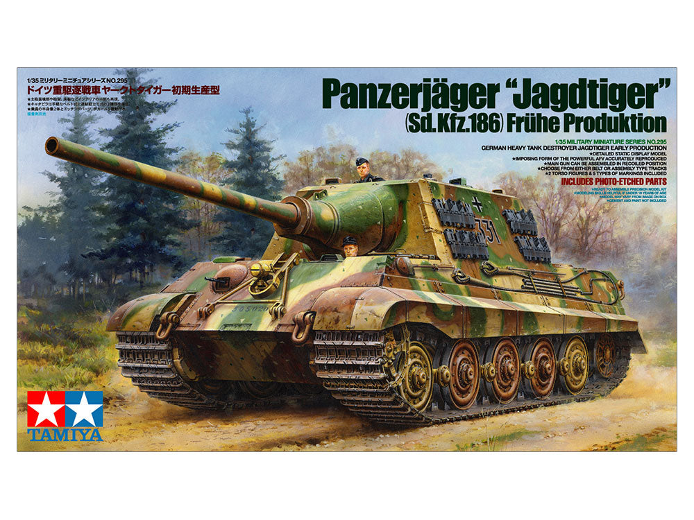 Tamiya 1/35 Jagdtiger Early Version - Loaded Dice