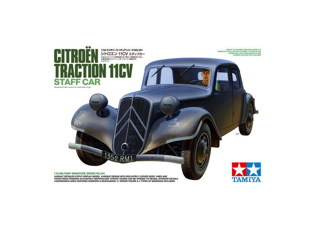 Tamiya 1:35 Citroën Traction 11CV Staff Car - 35301