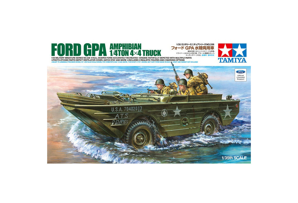 Tamiya 1:35 Ford GPA Amphibious 4x4 Truck - 35336