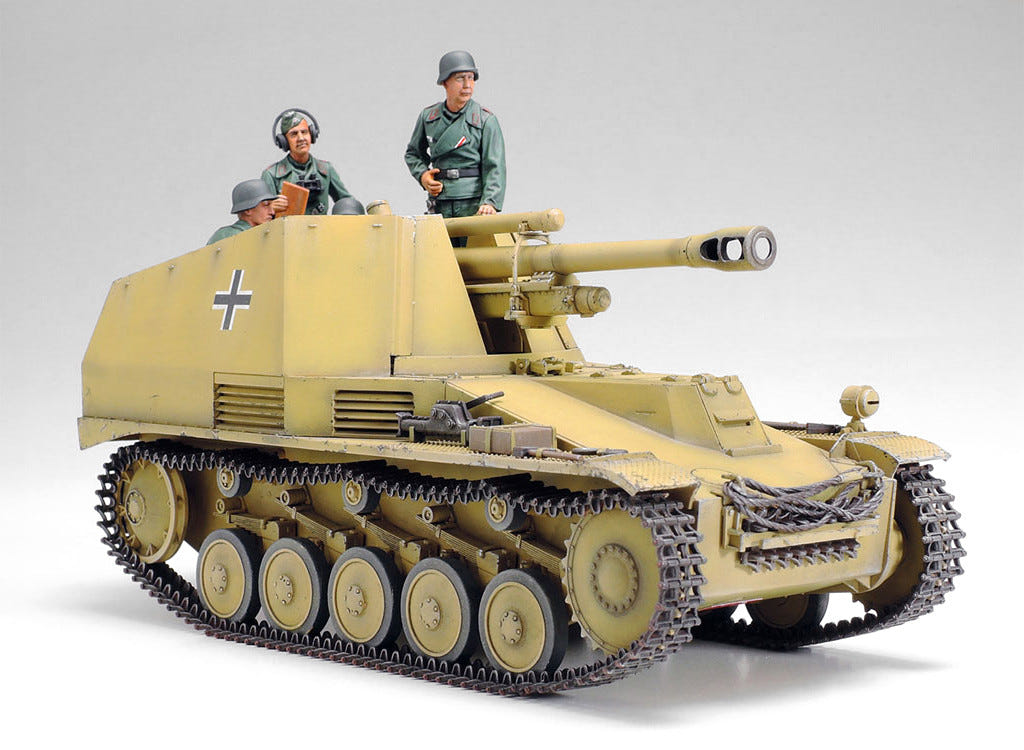 Tamiya 1:35 German Self-Propelled Howitzer Wespe "Italian Front" - 35358