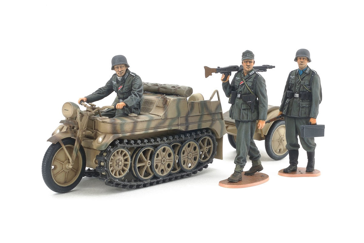 Tamiya 1:35 Sd.Kfz.2 Kettenkraftrad Mid Production - 35377