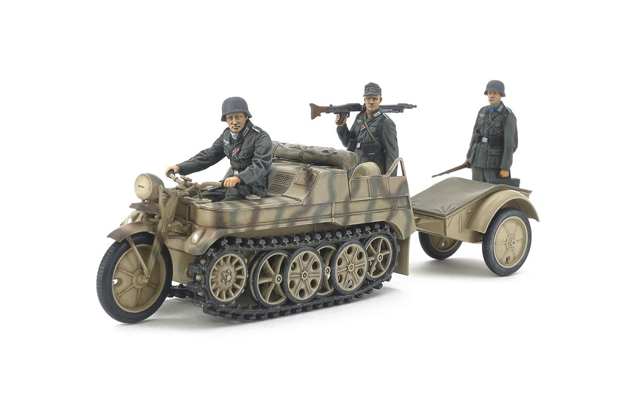 Tamiya 1:35 Sd.Kfz.2 Kettenkraftrad Mid Production - 35377