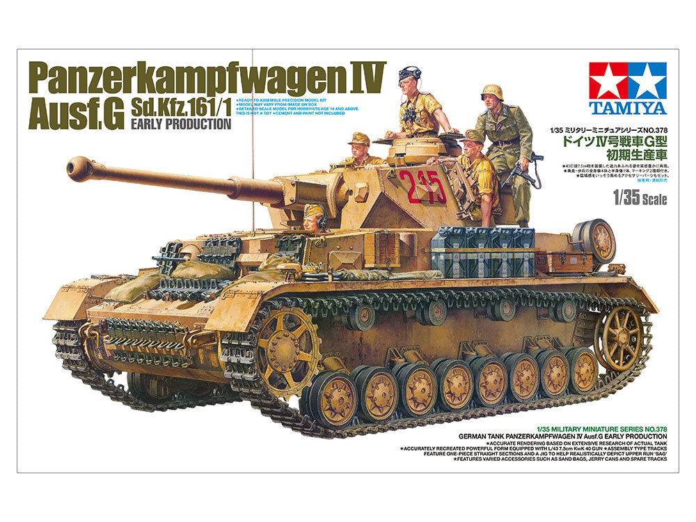 Tamiya 1/35 Pz.Kpfw.IV Ausf.G (Early Production) - Loaded Dice
