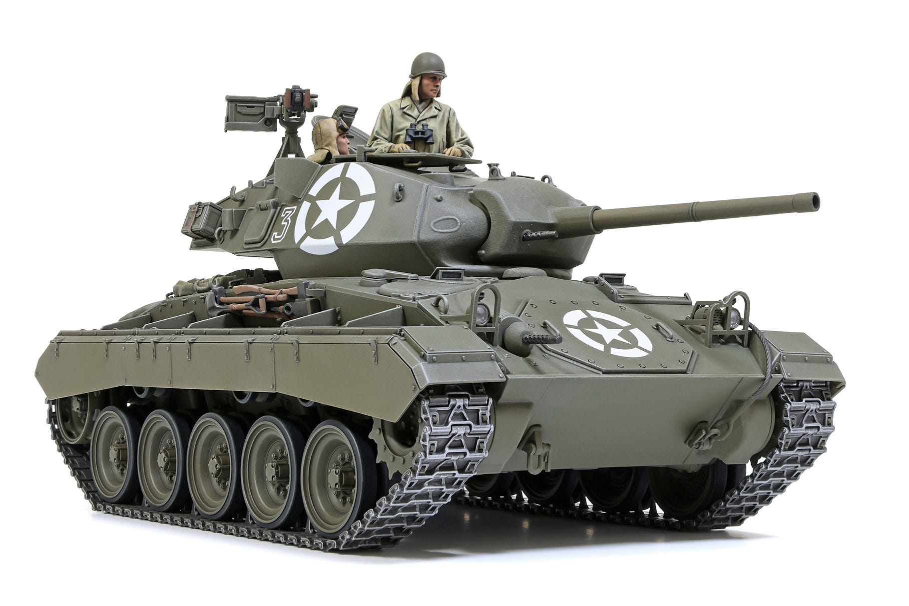 Tamiya 1:35 U.S. Light Tank M24 Chaffee European Theatre - 35391