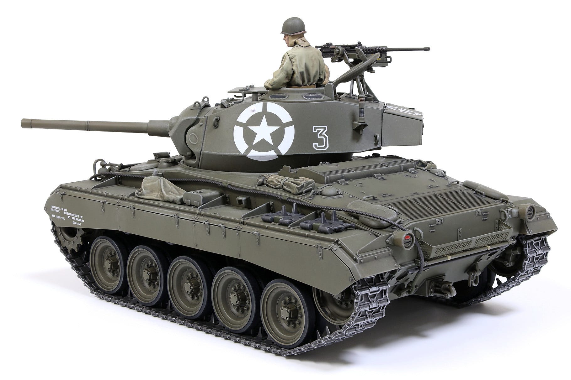 Tamiya 1:35 U.S. Light Tank M24 Chaffee European Theatre - 35391