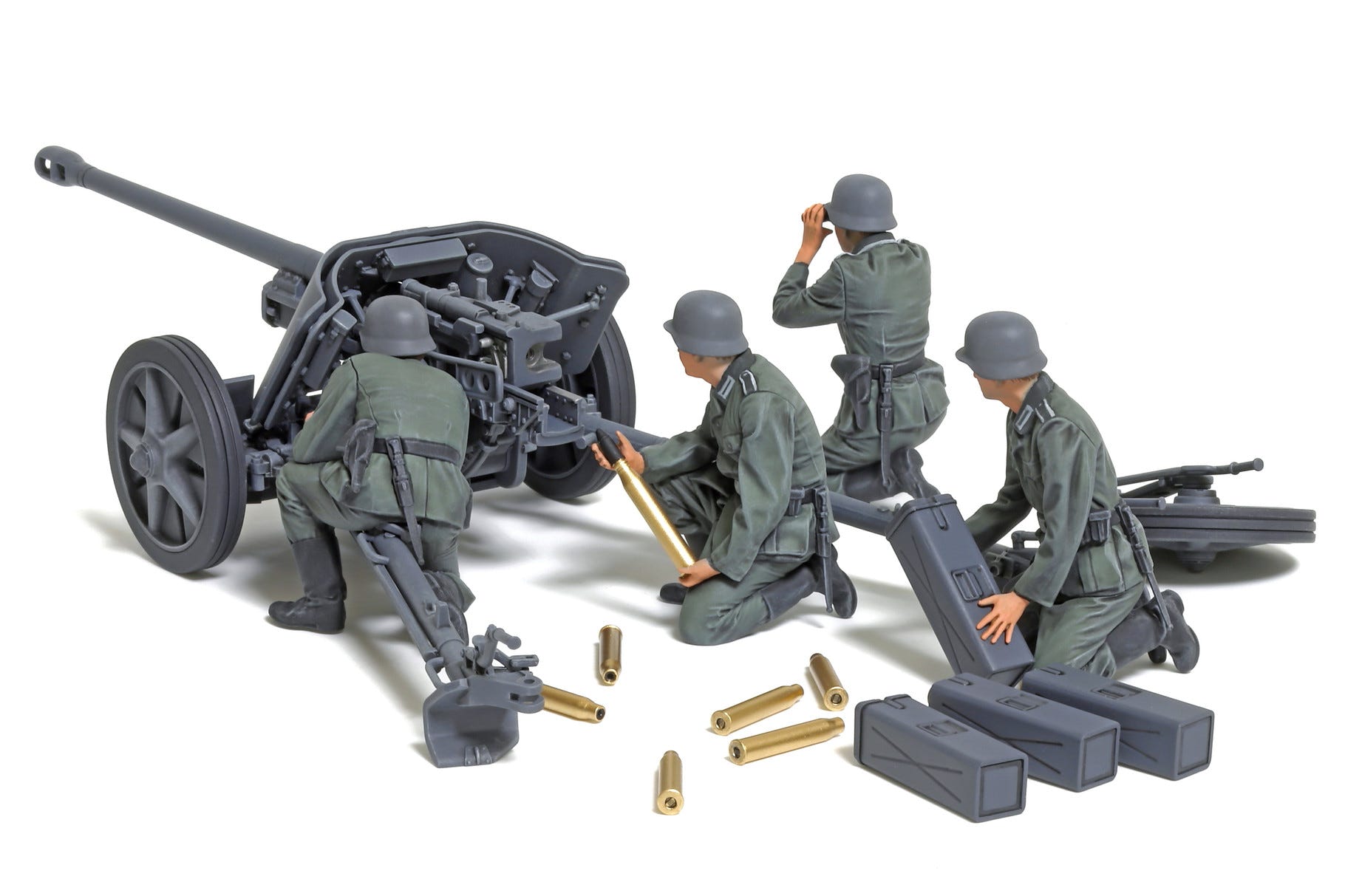 Tamiya 1:35 German Anti-Tank Gun 5cm Pak 38 - 35392