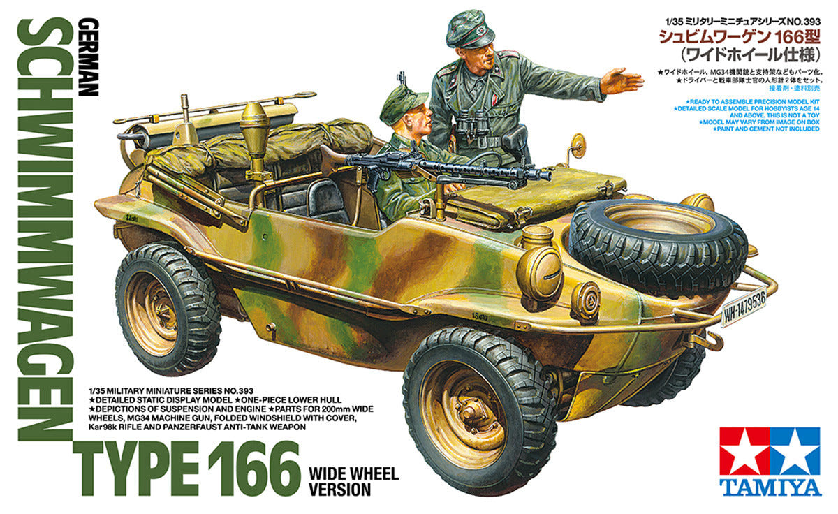 Tamiya 1:35 Schwimmwagen T166 WW - 35393