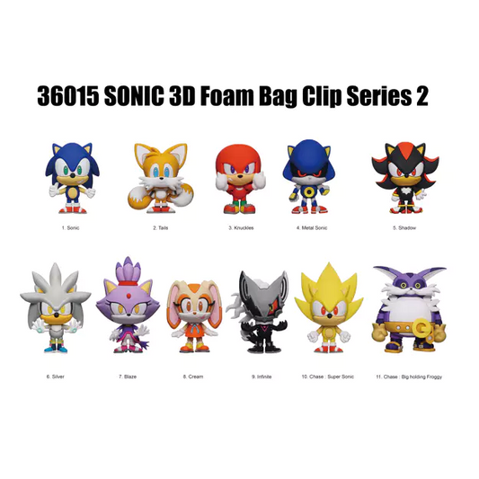 Sonic Series 2 Bag Clips - Blind Bag - Loaded Dice