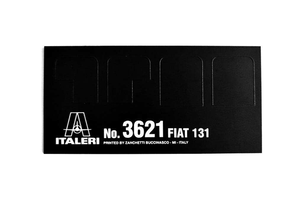 Italeri 1:24 Fiat 131 Abarth 1977 San Remo Rally - 3621