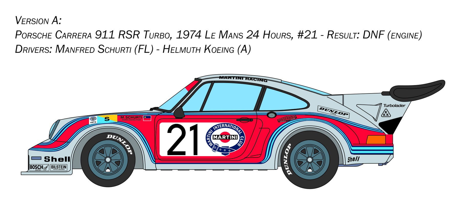 Italeri 1:24 Porsche RSR 934 - 3625