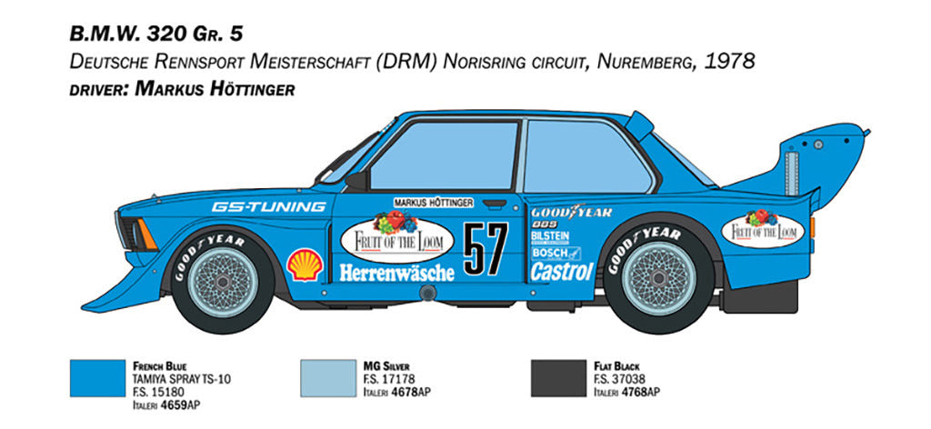 Italeri 1:24 BMW Gr 5 - 3626