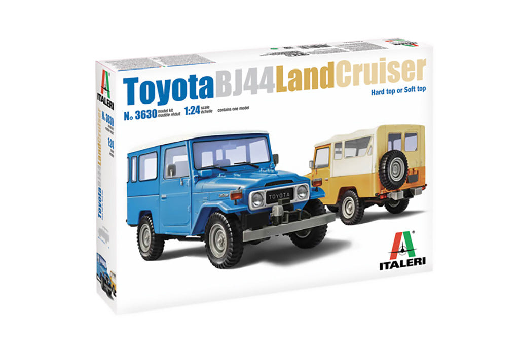 Italeri 1:24 Toyota BJ-44 Land Cruiser (Soft Top/Hard Top) - 3630