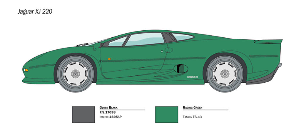 Italeri 1:24 Jaguar XJ 220 - 3631