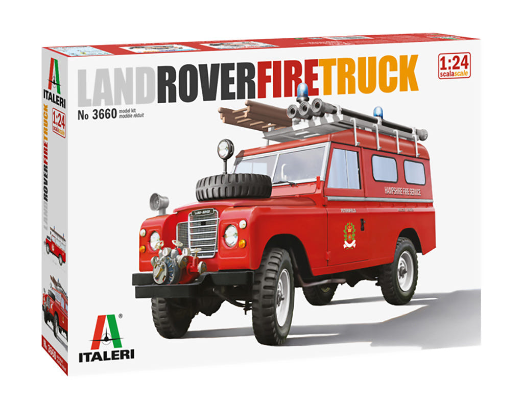 Italeri 1:24 Land Rover Fire Truck - 3660