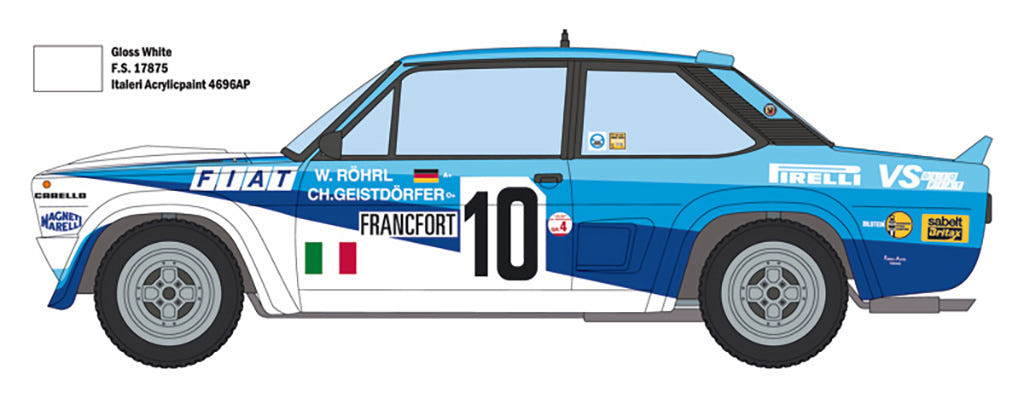 Italeri 1:24 Fiat 131 Abarth Rally - 3662