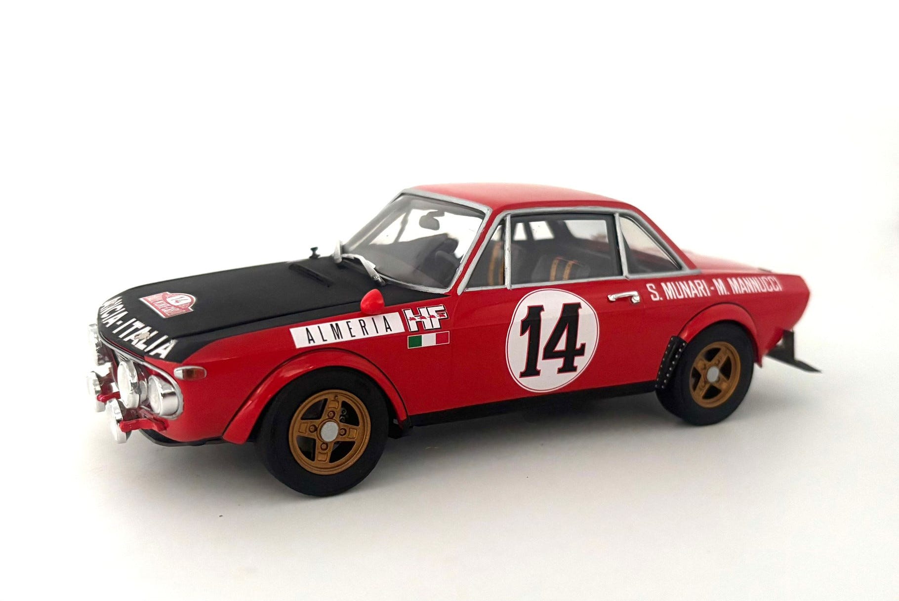 Italeri 1:24 Lancia Fulvia HF Rally Monte Carlo 1972 - 3670