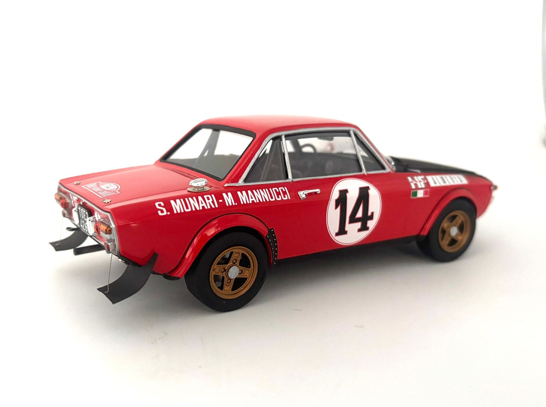 Italeri 1:24 Lancia Fulvia HF Rally Monte Carlo 1972 - 3670