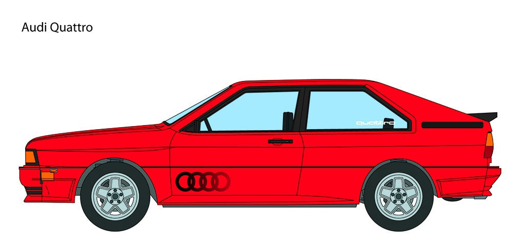 Italeri 1:24 Audi Quattro - 3671
