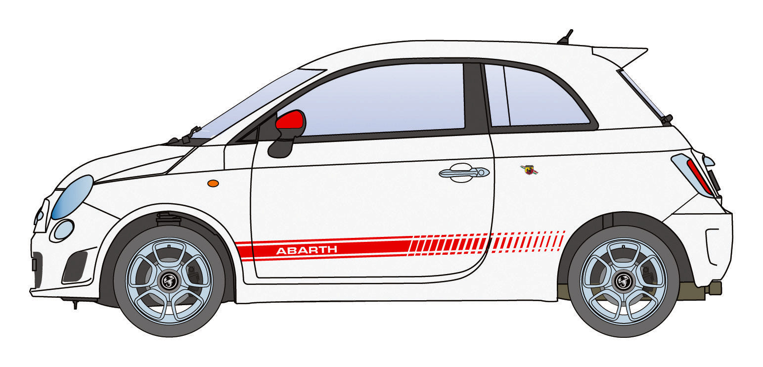 Italeri 1:24 Fiat 500 Abarth (2008) - 3674