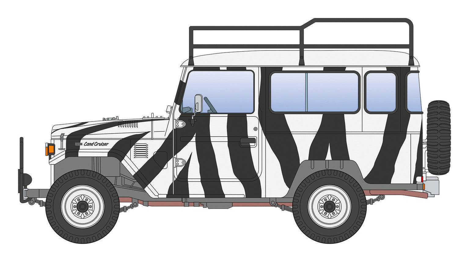 Italeri 1:24 Toyota Land Cruiser Safari - 3681