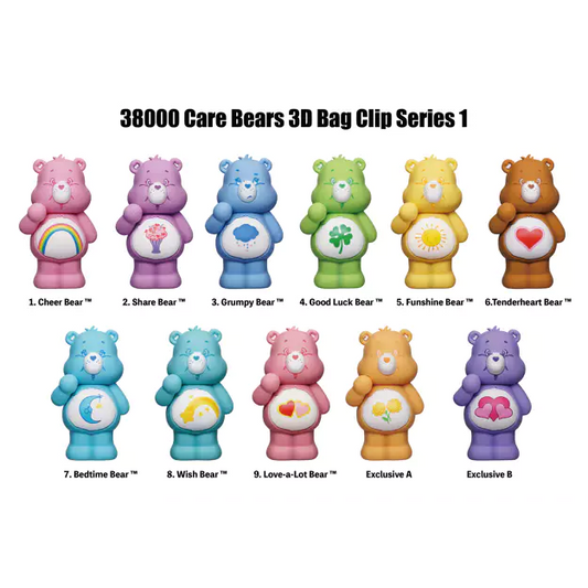Care Bears Series 1 Bag Clips - Loaded Dice