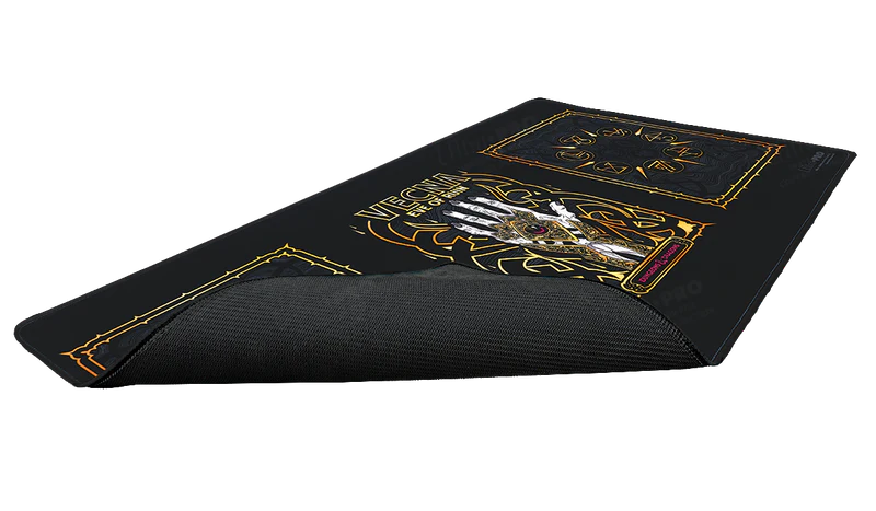 Ultra Pro - Dungeons & Dragons - Black Stitched Playmat - Vecna Eve of Ruin - Loaded Dice
