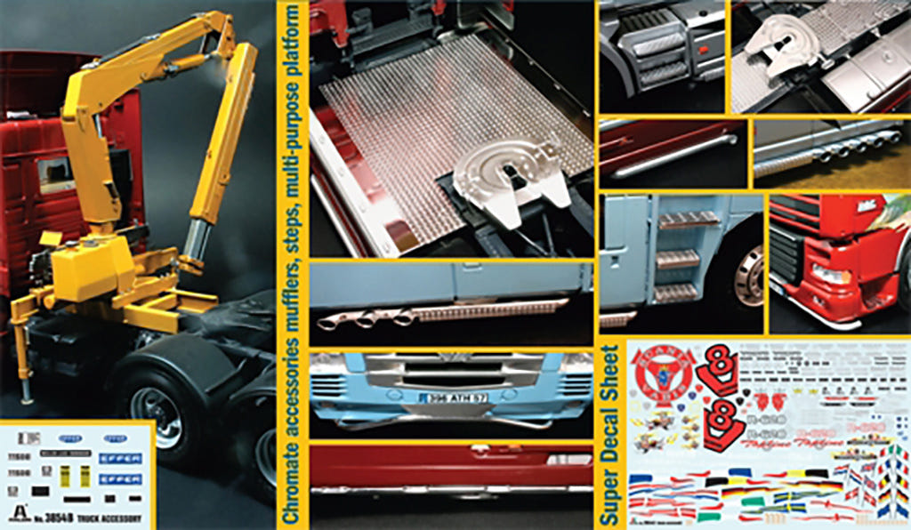 Italeri 1:24 Truck Accessoires Set - 3854