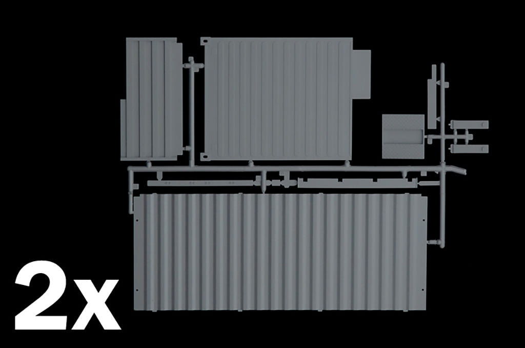 Italeri 1:24 20' Container - 3888