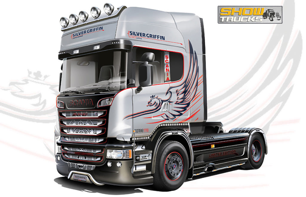 Italeri 1:24 Scania R370 Streamline 4X2 - 3906