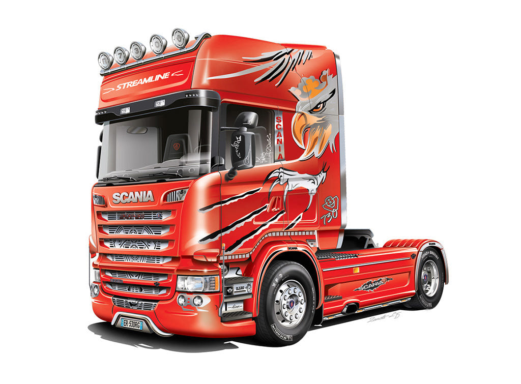 Italeri 1:24 Scania R370 Streamline 4X2 - 3906