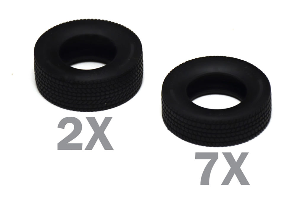 Italeri 1:24 European Tyres and Rims - 3909
