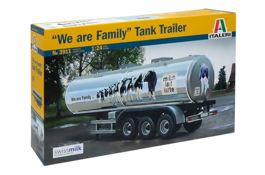 Italeri 1:24 The Family - Tank Trailer - 3911
