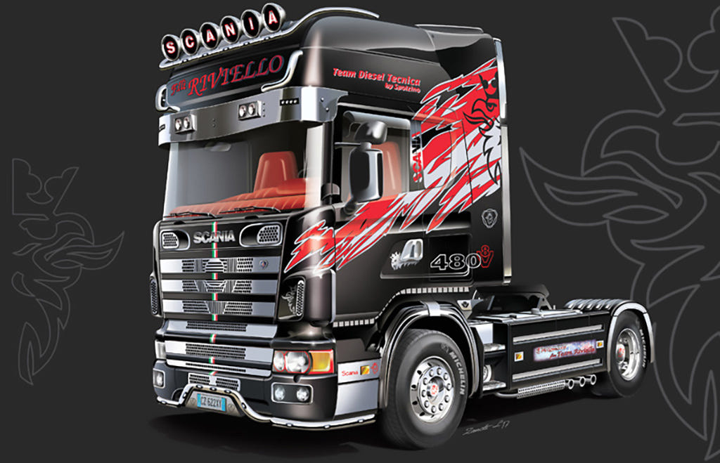 Italeri 1:24 Scania 164L Topclass - 3922