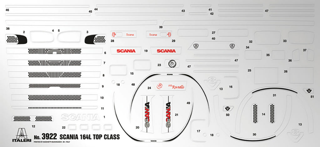Italeri 1:24 Scania 164L Topclass - 3922