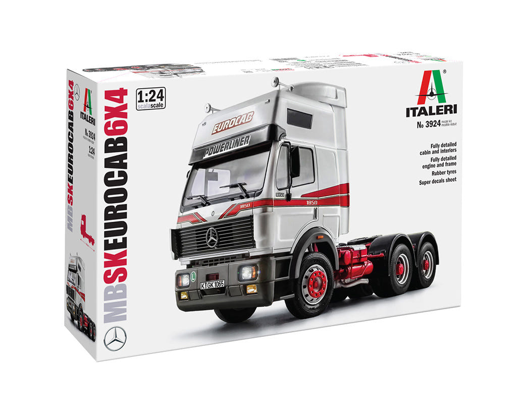 Italeri 1:24 MB SK Eurocab 6x4 - 3924