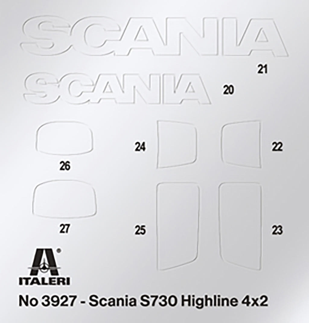 Italeri 1:24 Scania S730 Highline 4x2 - 3927