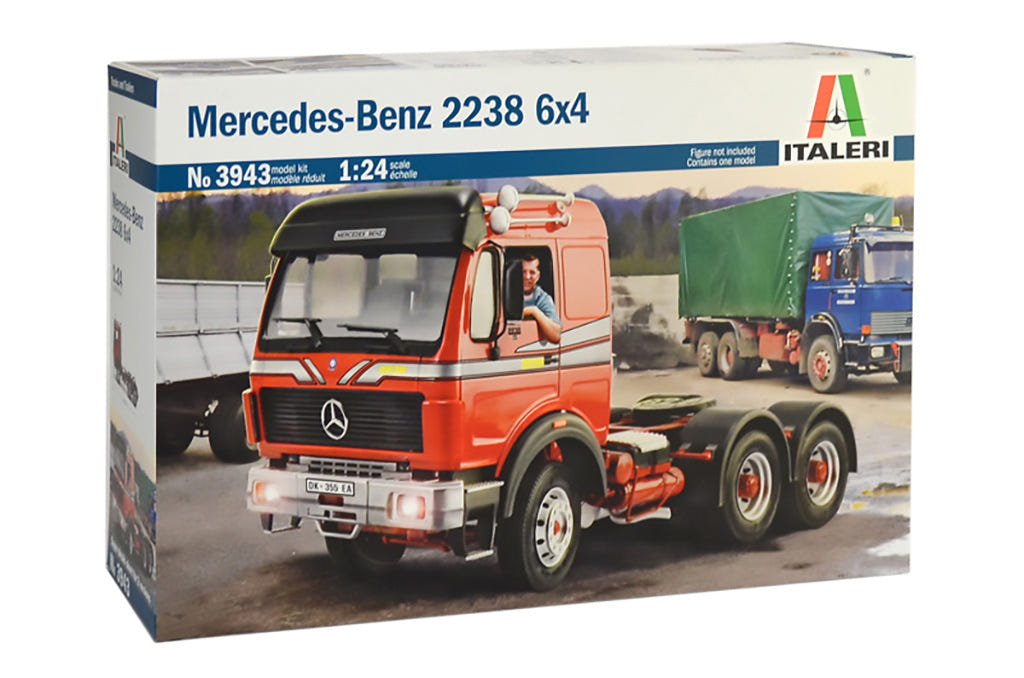Italeri 1:24 Mercedes Benz 2238 6x4 - 3943