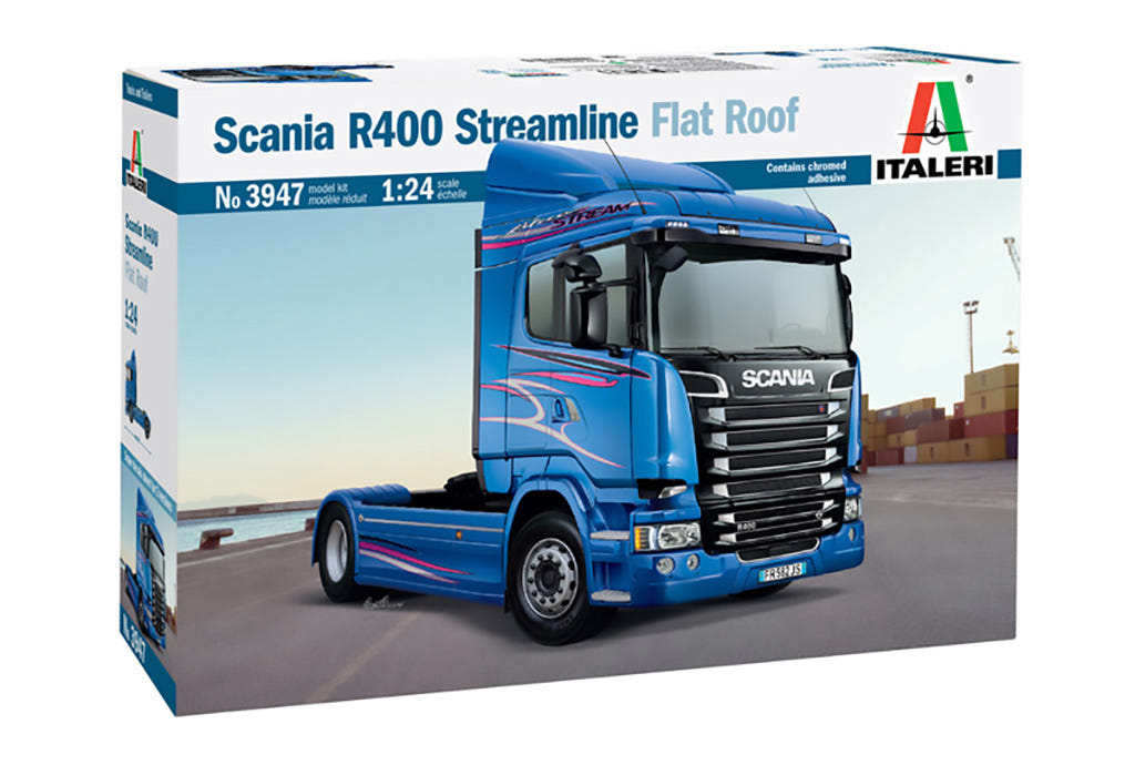 Italeri 1:24 SCANIA R 400 Stremlin. (flat roof) - 3947