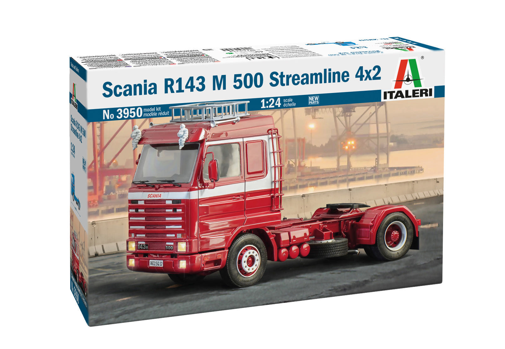 Italeri 1:24 Scania R143 M500 Streamline 4x2 - 3950