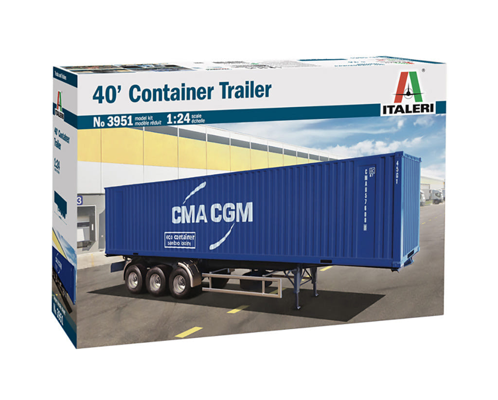 Italeri 1:24 40’ Container Trailer - 3951