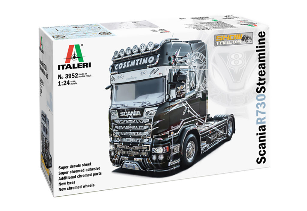 Italeri 1:24 Scania R730 Streamline Show Trucks - 3952