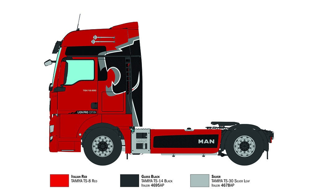 Italeri 1:24 Man TGX XXL D38 - 3959