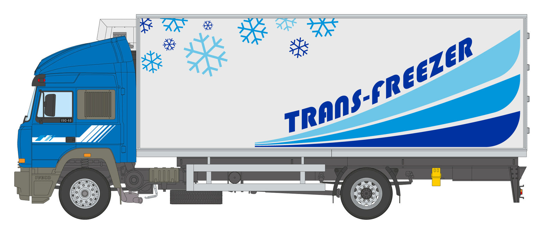 Italeri 1:24 Iveco Turbostar 190.48 Reefer Truck - 3964